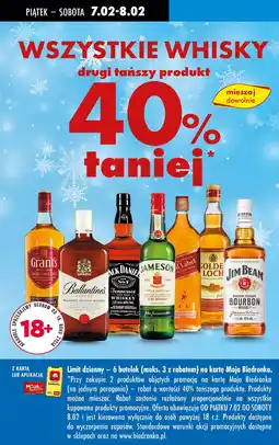 Biedronka Whisky Grant's Triple Wood oferta