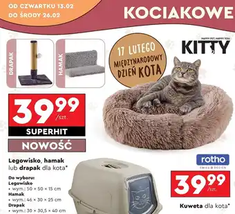 Biedronka Drapak 30 x 30.5 40 cm Kitty oferta