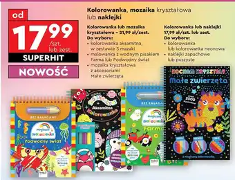 Biedronka Naklejki puszyste oferta