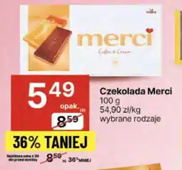 Delikatesy Centrum Czekolada Merci oferta