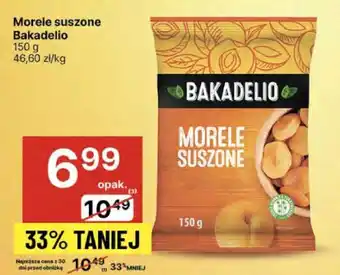 Delikatesy Centrum Morele suszone Bakadelio oferta