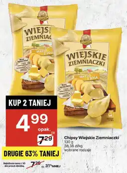 Delikatesy Centrum Chipsy Wiejskie Ziemniaczki oferta