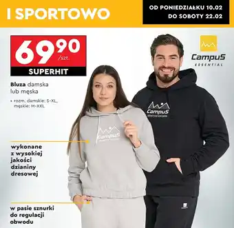 Biedronka Bluza męska m-xxl Campus oferta