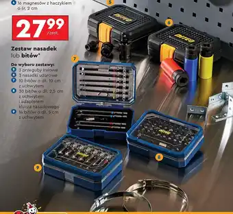 Biedronka Zestaw bitow Niteo Tools oferta