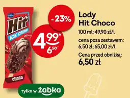 Żabka Lody Hit Choco oferta