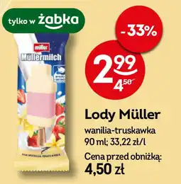 Żabka Lody Müller oferta