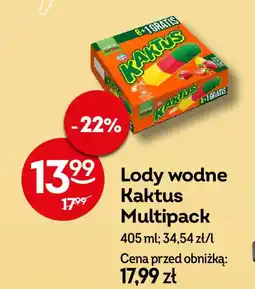 Żabka Lody wodne Kaktus Multipack oferta