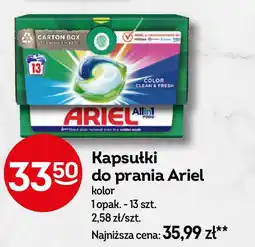 Żabka Kapsułki do prania Ariel oferta