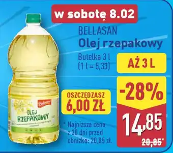 ALDI BELLASAN Olej rzepakowy oferta