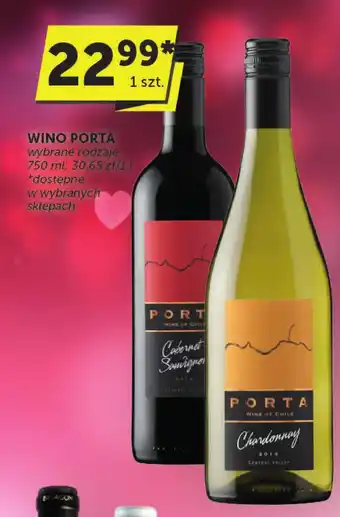 Groszek Wino Porta oferta