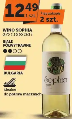 Groszek Wino półwytrawne Sophia oferta