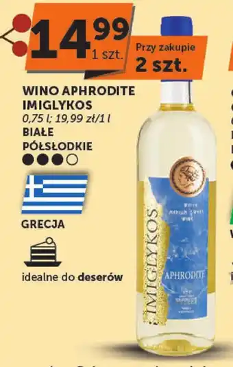 Groszek Wino półsłodkie Białe oferta