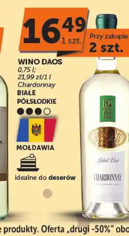 Groszek Wino półsłodkie Daos oferta