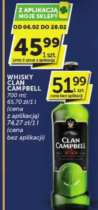 Groszek Whisky Clan campbell oferta