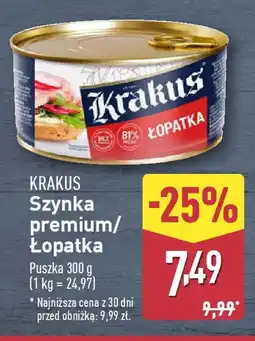 ALDI KRAKUS Szynka premium/ Łopatka oferta