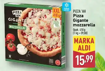 ALDI PIZZA 'AH Pizza Gigante mozzarella oferta