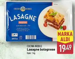 ALDI CUCINA NOBILE Lasagne bolognese oferta