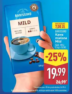 ALDI BARISSIMO Kawa mielona Mild oferta