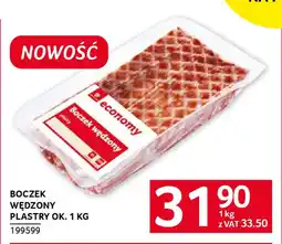 Selgros Boczek wędzony plastry oferta