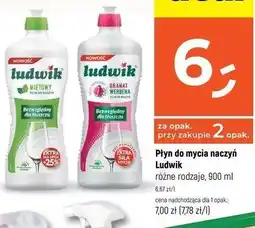 Dealz Płyn do mycia naczyń premium granat werbena Ludwik oferta