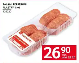 Selgros Salami pepperoni plastry oferta