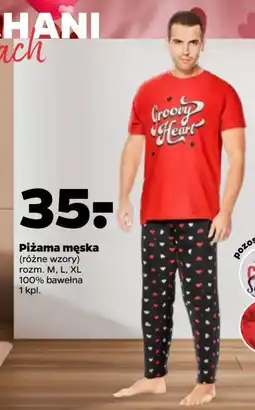 Netto Piżama męska rozm. m-xl oferta