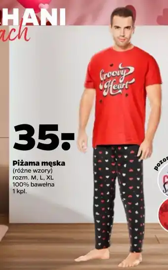 Netto Piżama męska rozm. m-xl oferta