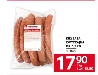 Selgros Kiełbasa zwyczajna oferta