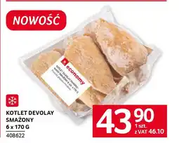 Selgros Kotlet devolay smażony oferta