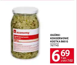 Selgros Ogórki konserwowe kostka oferta