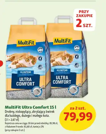 Maxi Zoo MultiFit Ultra Comfort żwirek oferta