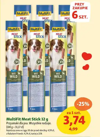 Maxi Zoo MultiFit Meat Stick Przysmaki dla psa oferta