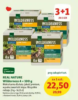 Maxi Zoo REAL NATURE Wilderness Mokra karma dla kota oferta