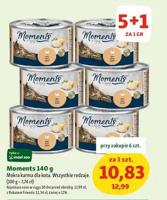 Maxi Zoo Moments  Mokra karma dla kota oferta