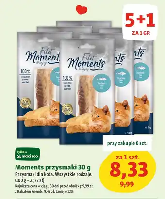 Maxi Zoo Moments przysmaki dla kota oferta