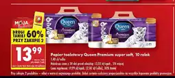 Biedronka Papier toaletowy super soft Queen Premium oferta