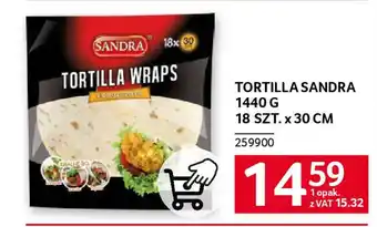 Selgros TORTILLA SANDRA oferta