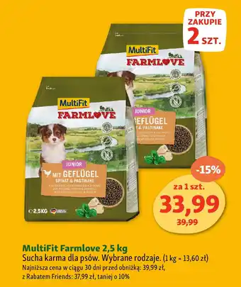 Maxi Zoo MultiFit Farmlove Sucha karma dla psów oferta