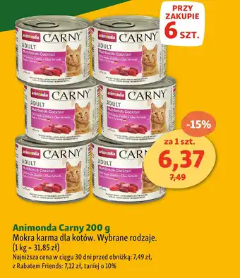 Maxi Zoo Animonda Carny Mokra karma dla kotów oferta