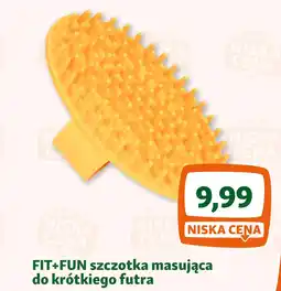 Maxi Zoo FIT+FUN szczotka masująca do krótkiego futra oferta