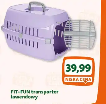 Maxi Zoo FIT+FUN transporter lawendowy oferta