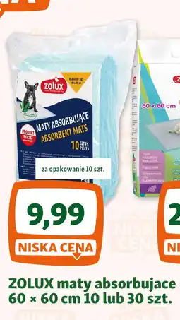 Maxi Zoo ZOLUX maty absorbujace oferta