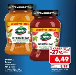 Kaufland Dżem truskawkowy Łowicz oferta