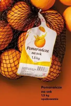 Kaufland Pomarańcze na sok oferta