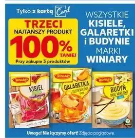 Kaufland Budyń waniliowy z cukrem Winiary oferta