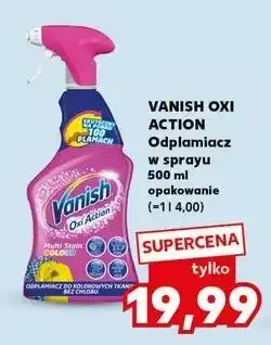 Kaufland Odplamiacz w sprayu Vanish Oxi Action oferta