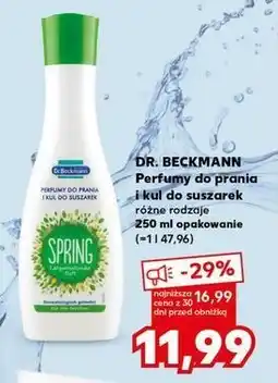 Kaufland Perfumy do prania wiosenna łąka Dr. Beckmann oferta