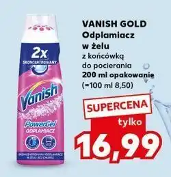 Kaufland Skoncentrowany odplamiacz w żelu Vanish Gold Power Gel oferta