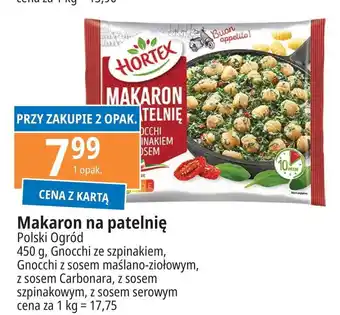 E.Leclerc Makaron na patelnię penne z sosem serowym Hortex oferta