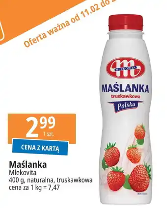 E.Leclerc Maślanka naturalna Mlekovita oferta